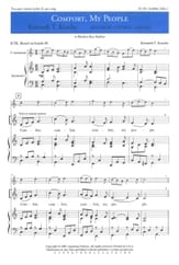 Comfort My People Two-Part Mixed choral sheet music cover